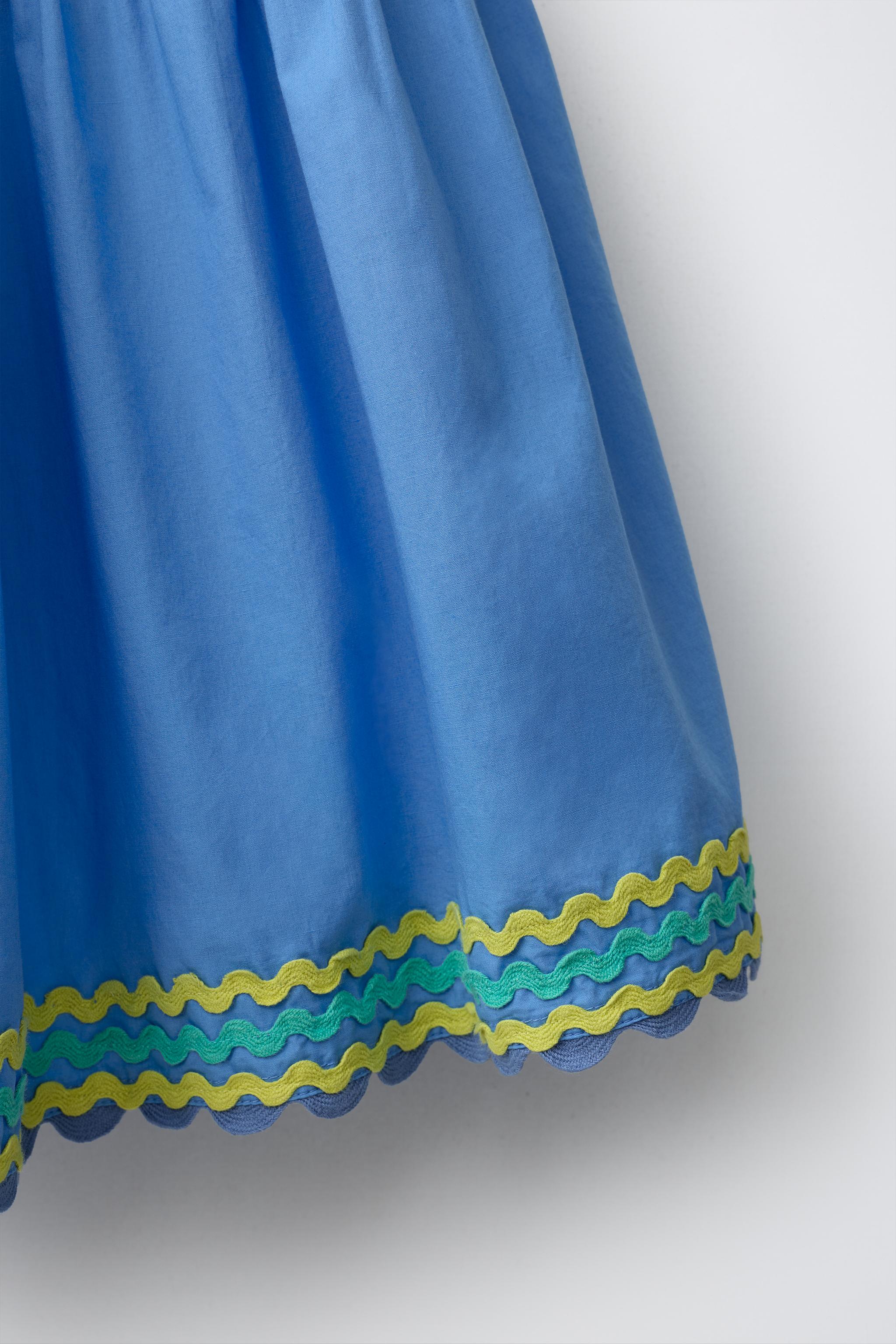 ROBE ONDULÉE COLOR BLOCK